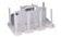 Petri Dish Racks White Polypropylene with Handle