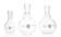 KIMBLE KIMAX Flat Bottom Short Neck Boiling Flask