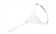 PYREX 100mm Fluted Funnel with Short Stem