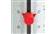 Recirculating Bottle Top Dispenser adjustable knob