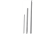 Passivated stainless steel shaft for impeller blades