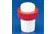 Safe-Lab Solid Teflon PTFE Stoppers for Tapered Joints