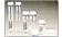 Clear Borosilicate Glass VOA Vials with 0.125 inch Septa