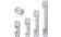 Cryogenic Vial With External Thread and Cap