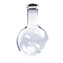 Flasks, Boiling Flask, Florence, Flat Bottom, Long Neck, Tooled Mouth, PYREX&reg; Glass, Corning&reg;