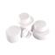 Microlink&reg; White Closed Top Caps, With Polypropylene / Silicone / Polypropylene Liners, Wheaton | DWK Life Sciences