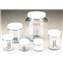 Bottle, Wide Mouth Short Profile Jars, Clear Glass with PTFE-lined White PP Cap, Thermo Scientific&reg;