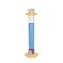 Cylinder, To Deliver, Single Blue Metric Scale, Educational Grade Cylinders with Plastic Base, Kimble | DWK Life Sciences