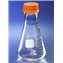 Flasks, Erlenmeyer Flask, Wide Mouth, Capacity Scale, GL45 Screw Cap, Pyrex® Glass, Corning®