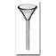 Funnel, 58° Angle, Short Stem, Kimble