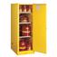 54 Gallon Safety Cabinet, Manual Door, Yellow Flammable, Sure-Grip® EX Slimline