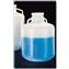 Carboys, 2234 Wide-Mouth Carboys with Handles, low-density polyethylene; white polypropylene screw closures, NALGENE&reg;