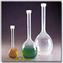 NALGENE&reg; 4001 Volumetric Flasks, polymethylpentene; polypropylene screw closure