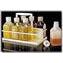 NALGENE&reg; DS5996 Multi-Bottle Rack, white polycarbonate