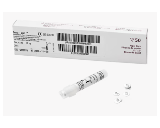 Gentamicin, Sensi-Disc, Media