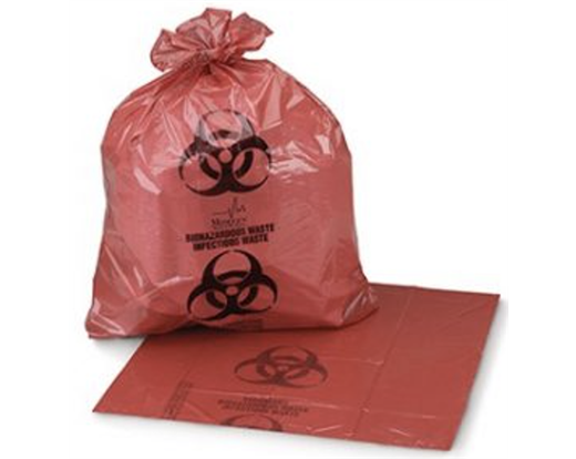 Biohazard Bag, Bio-Safe Orange