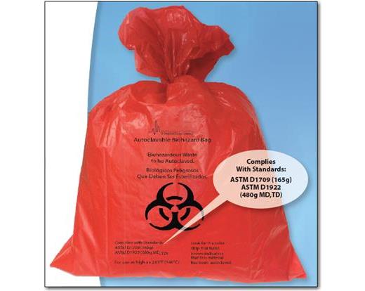 Autoclave Biohazard Waste bags