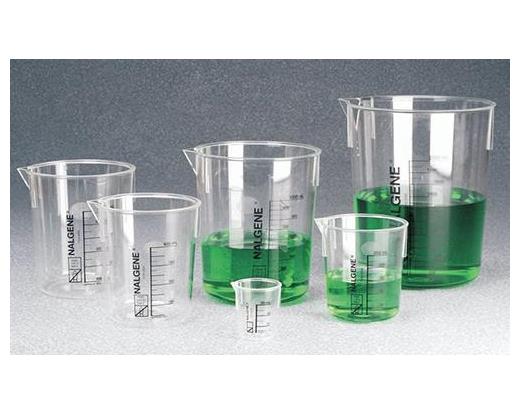 NALGENE 1203 Griffin Low-Form Beakers, polymethylpentane