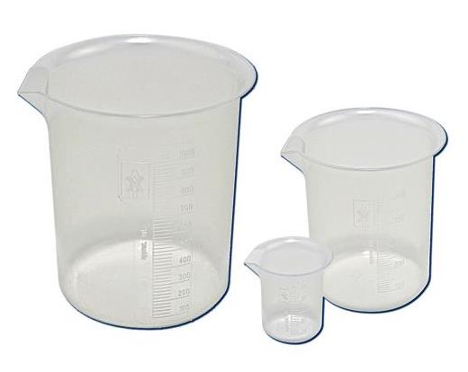 Polypropylene Kartell Griffin Style Beakers
