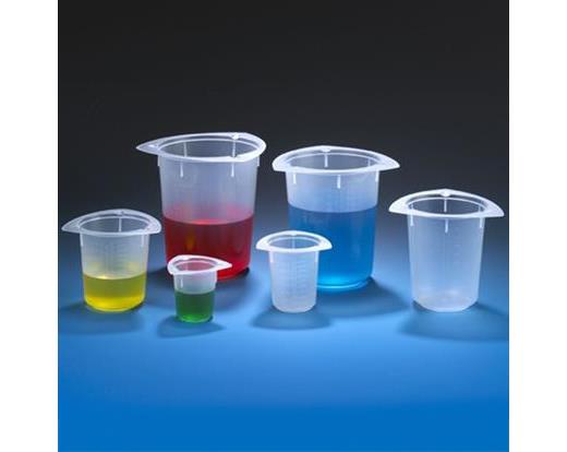 Economy Style Polypropylene Tri-Corner Beakers