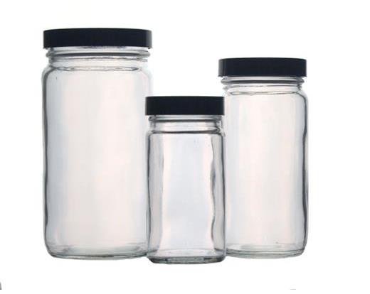 Medium Round Glass Bottles
