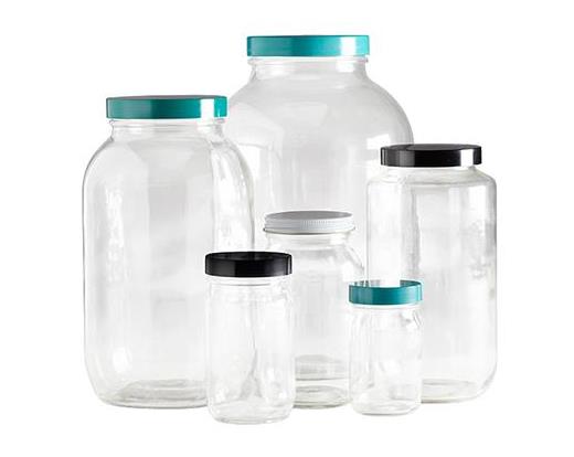 Standard Clear Wide Mouth Bottles