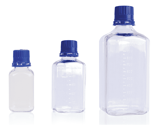 WHEATON PETG Media Bottle with PETG Tamper Evident Cap