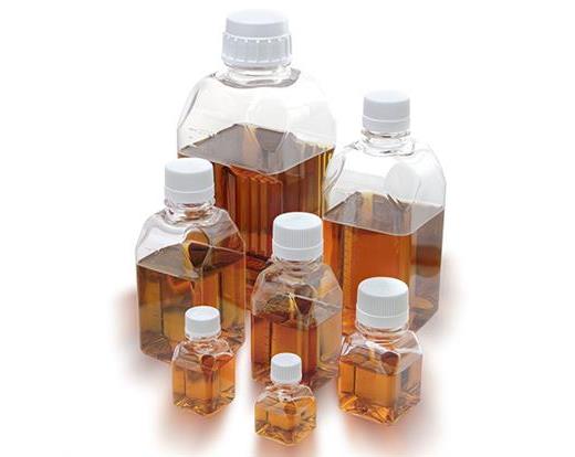 Diamond RealSeal Square PETG Media Bottles