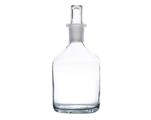 PYREX 125mLNarrow Mouth Reagent Storage Bottles with Standard Taper Stopper