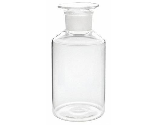 Clear Ground Stopper Reagent Bottle