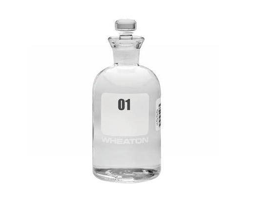 300mL B.O.D. Bottles, Glass Robotic Stopper DWK Wheaton