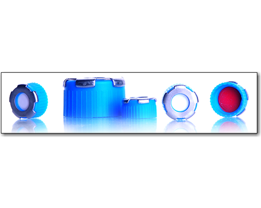 Polypropylene Screw Caps with Steel Overlay
