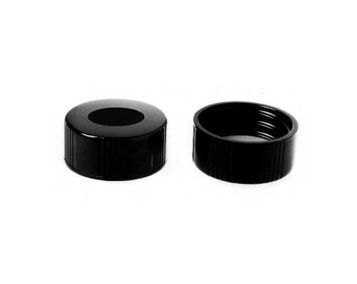 Open-top Black Phenolic Screw Thread Caps without Liners