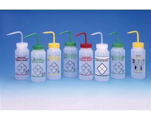 Vented Safety Wash Bottles