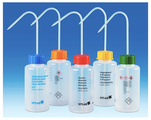 Wide Mouth VITsafe safety wash bottles