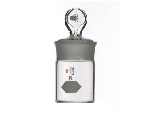 Tall Cylindrical Weighing Bottle with Stopper