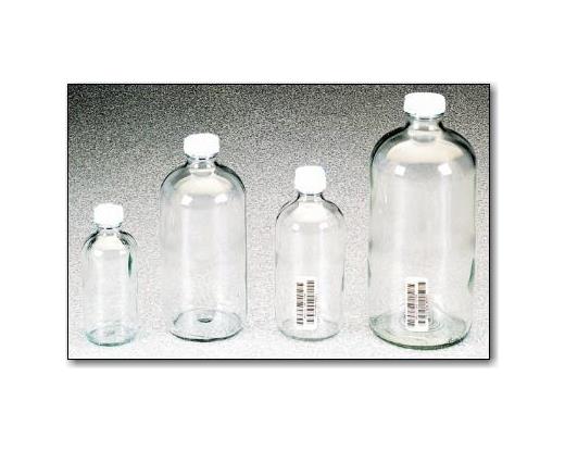 Narrow-mouth Boston Round Glass bottle
