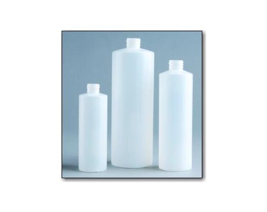 HDPE Cylindrical Round Bottle
