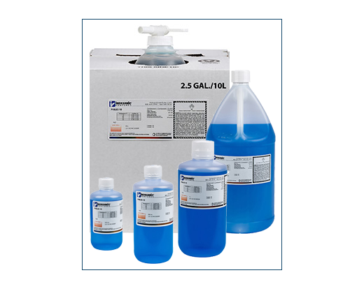 Blue pH Buffer Standards