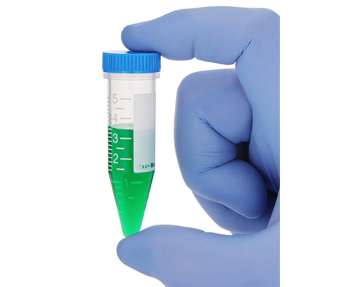 MacroTube Vivid 5mL with white printed graduations and marking area