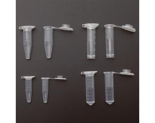 Flip-top cap Microcentrifuge tube