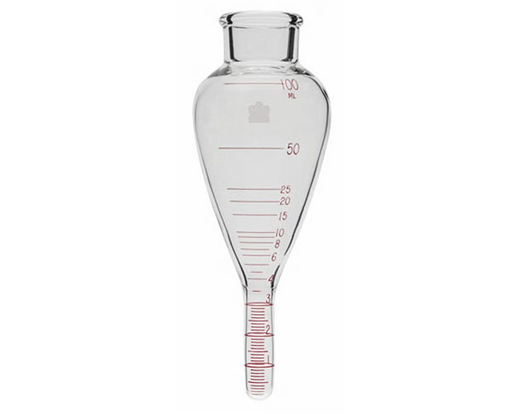 Glass Pear Shaped Graduated Oil Centrifuge Tube