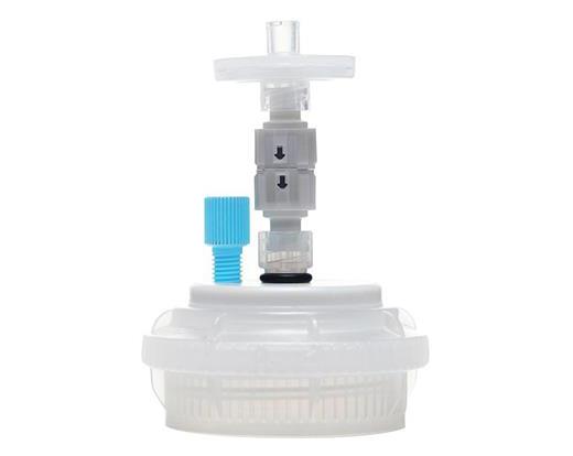ChromCap 300 Assembly, GL45, Class VI PTFE Adapter, 1 Port