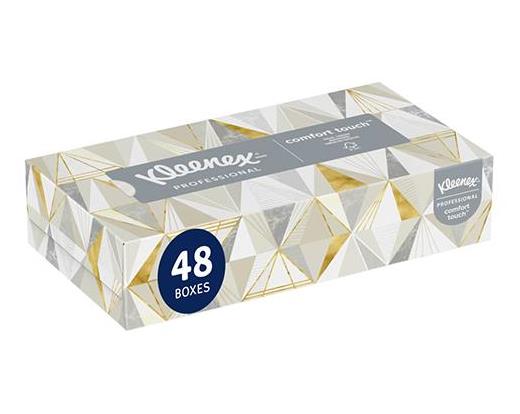 Kleenex Professional Facial Tissue - Flat Box