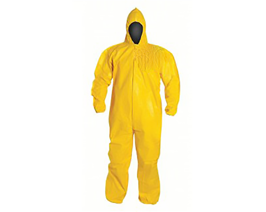QC Tyvek Yellow Coveralls Dupont