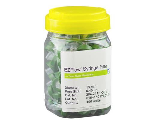 EZFlow Nylon Syringe FIlters