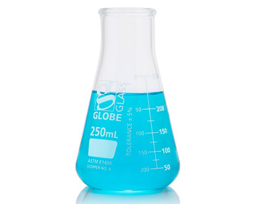250mL Erlenmeyer Flasks Wide Mouth Glass