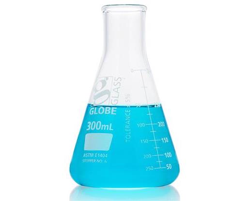 Narrow Mouth Glass Erlenmeyer Flasks