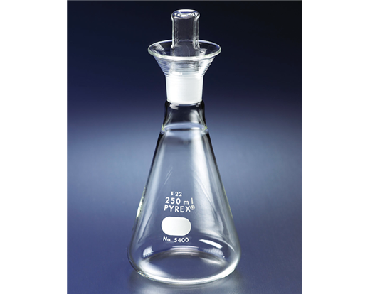 PYREX Iodine Determination Flask, PYREX® Standard Taper Stopper