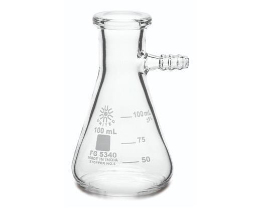 100mL Borosilicate Glass Filtering Flask